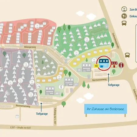 Апартаменты Ferienwohnpark Ein-zimmer-apartment 55 19
